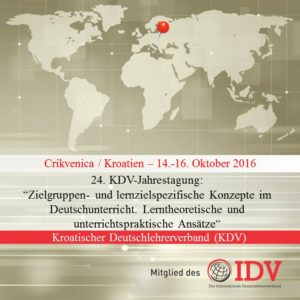 24. KDV-Jahrestagung 2016 @ Crikvenica | Crikvenica | Primorje-Gorski | Kroatien