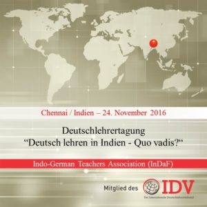 Deutschlehrertagung in Chennai @ Chennai | Tamil Nadu | Indien